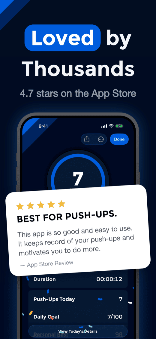 Loved by thousands: a five star App Store review